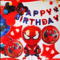 2538-set-decor-spiderman-cu-baloane-si-decoratiuni