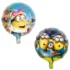 Balon folie Minnions, rotund, 45 cm