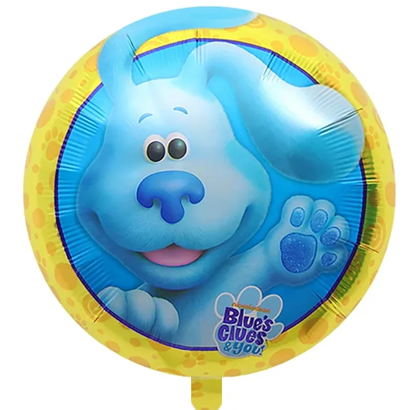 Balon folie Blue, rotund, 45 cm