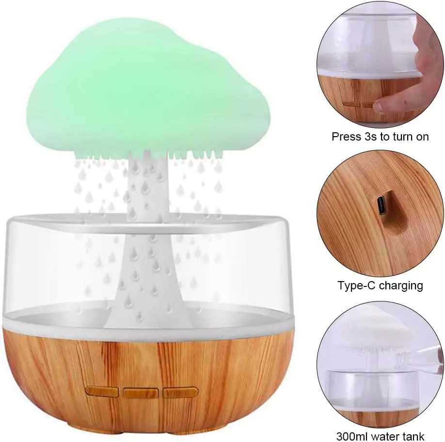 2576-umidificator-cu-picurare-de-apa-cu-functii-de-difuzor-de-aromaterapie-uleiuri-esentiale-si-lampa-de-noapte-cu-nor-de-ploaie-si-7-culori-2