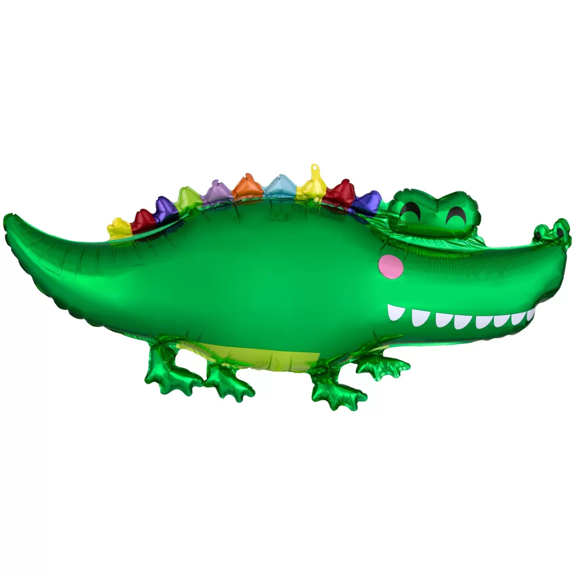 Balon folie figurina Crocodil, 100 cm, verde