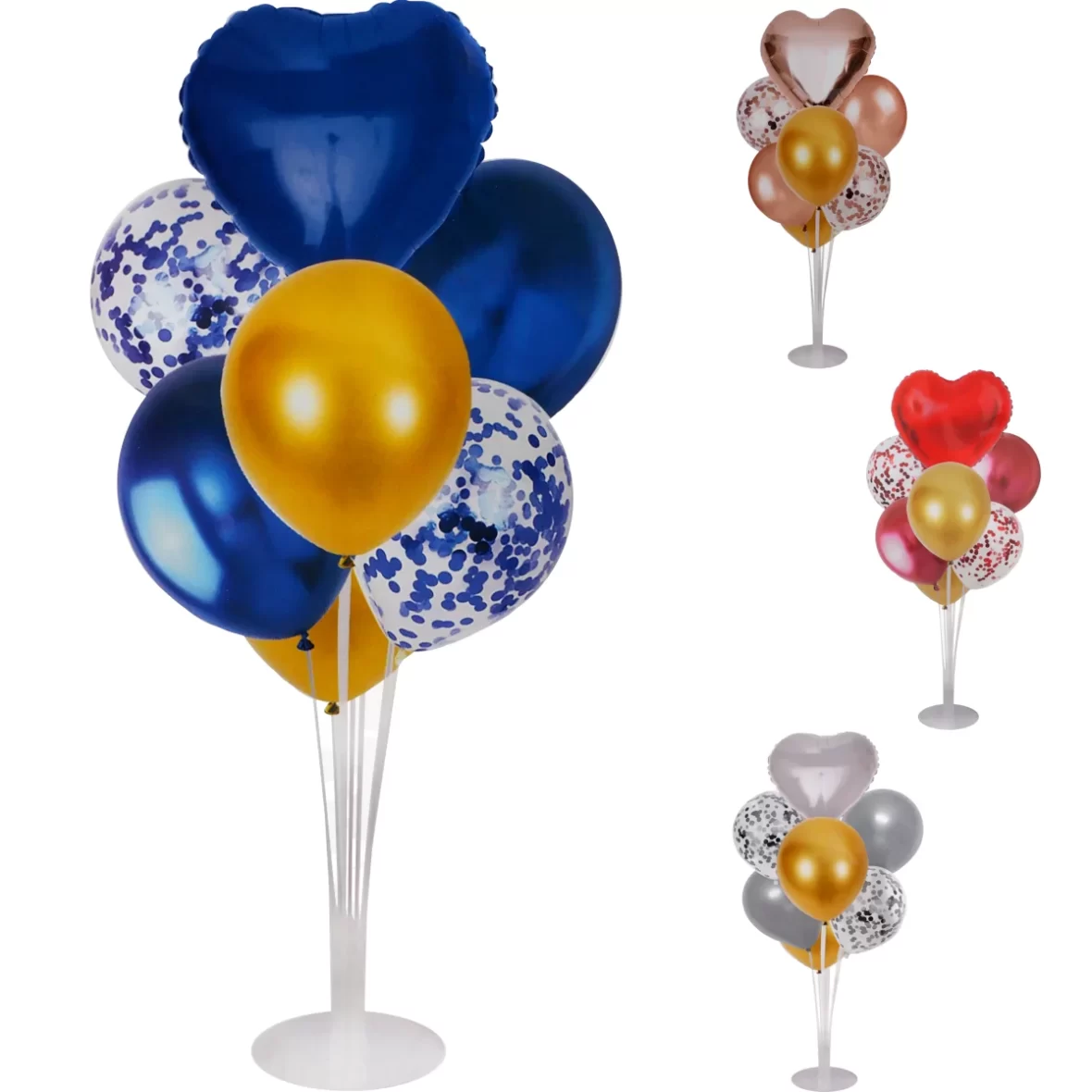 Set suport cu 7 baloane incluse