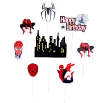 2681-set-8-decoratiuni-tort-cu-spiderman