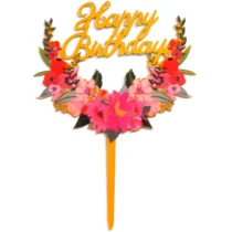 2685-topper-tort-happy-birthday-cu-flori-roz