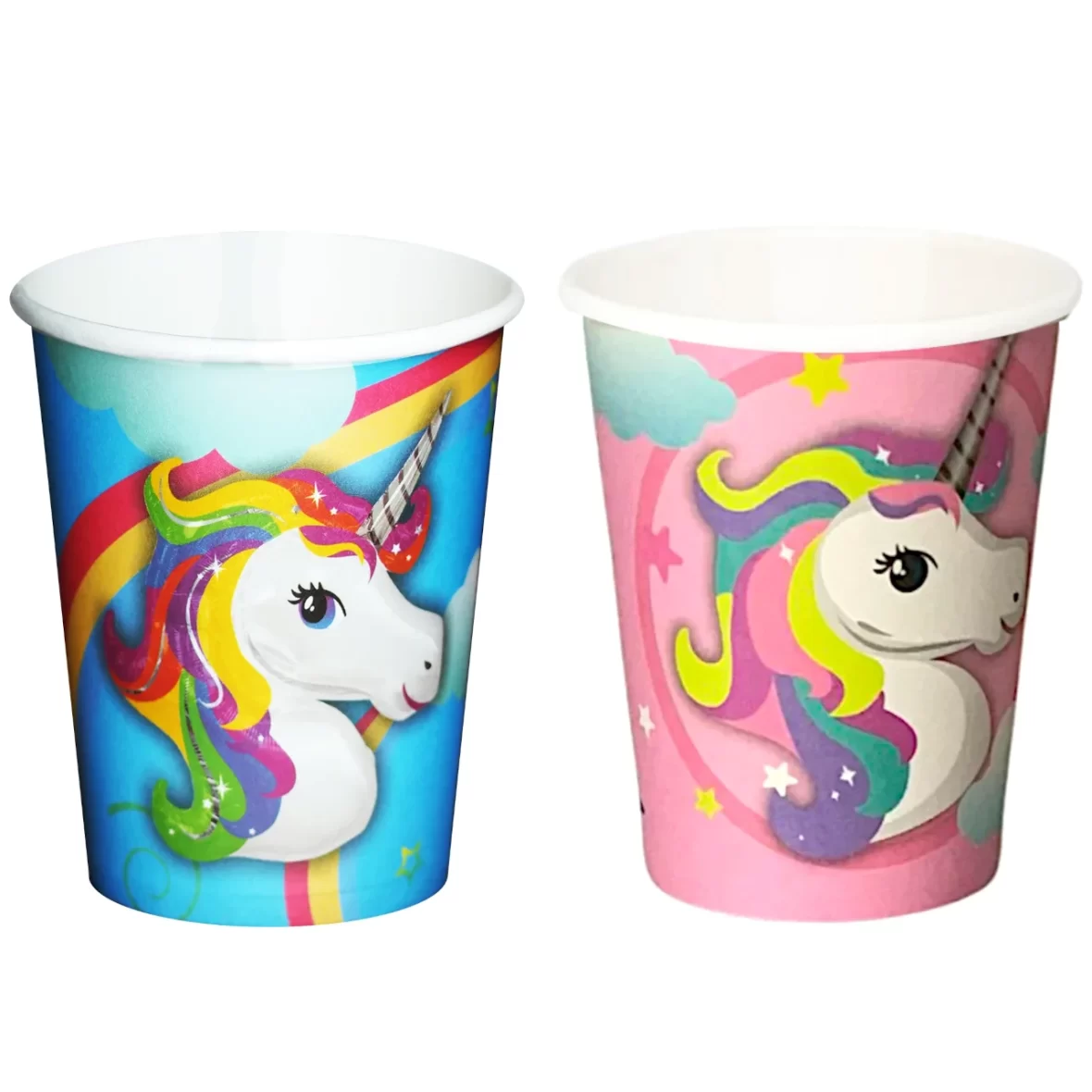 Set 10 pahare de petrecere Unicorn