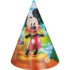 Set Coifuri Petreceri Copii Mickey Mouse cu Cosulet (6 coifuri)