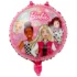 Balon folie Barbie, Rotund, 45 cm