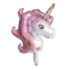 Balon folie minifigurina Unicorn, Roz, 35 cm